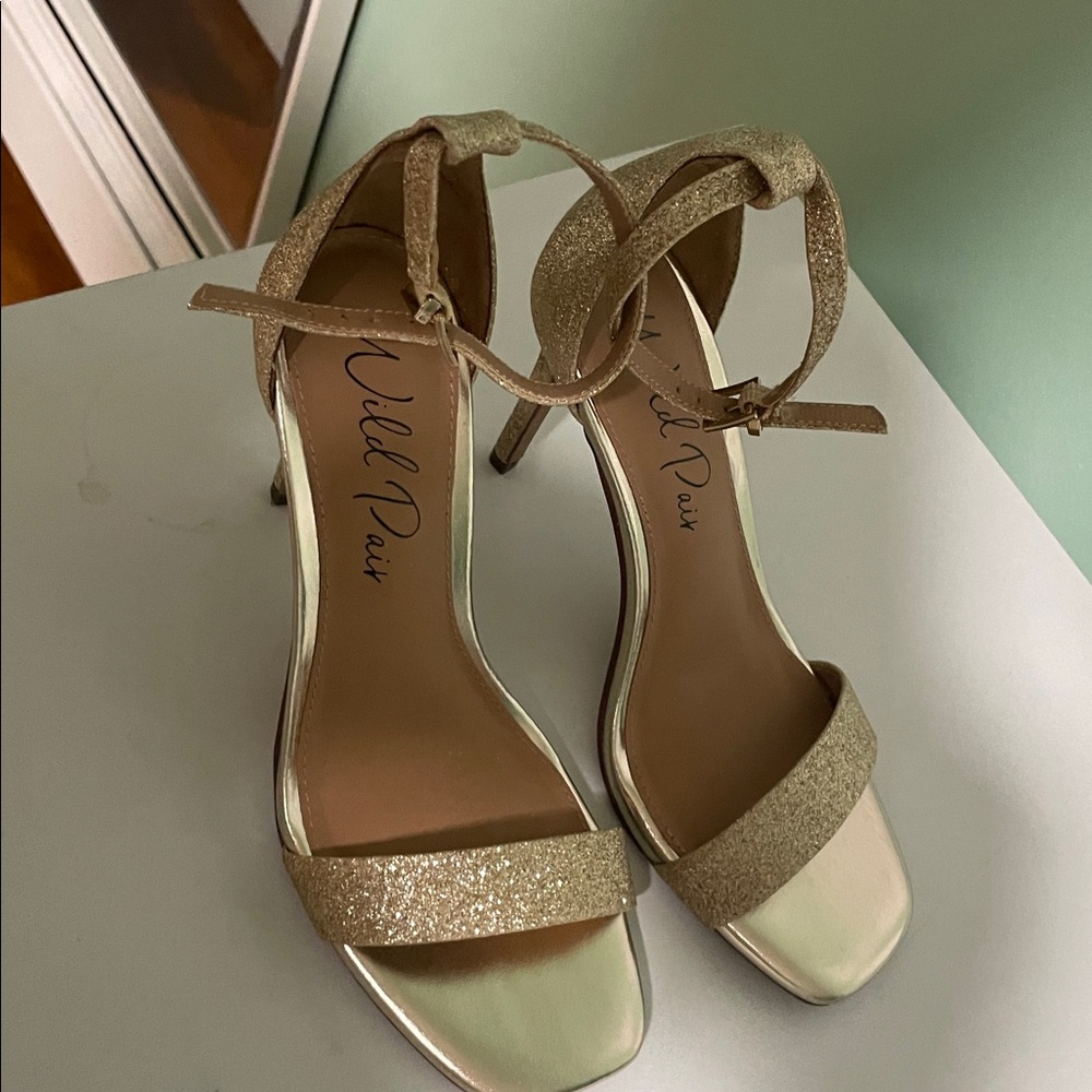 Wild Pair Gold Sandals